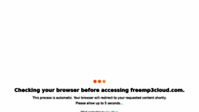 What Freemp3cloud.com website looked like in 2021 (3 years ago)