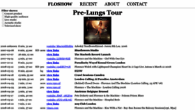 What Floshow.net website looked like in 2022 (2 years ago)