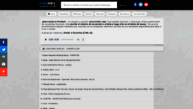 What Finomp3.com website looked like in 2022 (2 years ago)