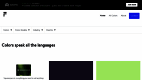 What Flatuicolorpicker.com website looked like in 2023 (2 years ago)