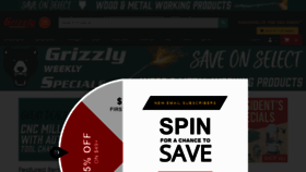 What Grizzly.com website looked like in 2021 (3 years ago)