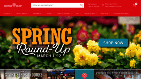 What Grangecoop.com website looked like in 2023 (2 years ago)