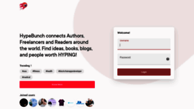 What Hypebunch.com website looked like in 2024 (1 year ago)