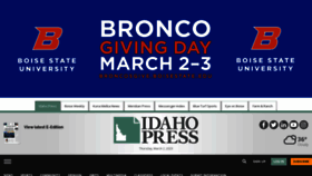 What Idahopress.com website looked like in 2023 (2 years ago)