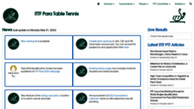 What Ipttc.org website looked like in 2023 (2 years ago)
