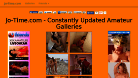 What Jo-time.com website looked like in 2015 (10 years ago)