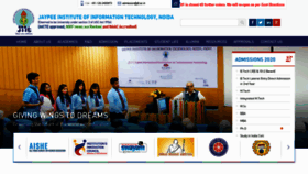 What Jiit.ac.in website looked like in 2021 (4 years ago)