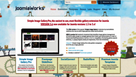 What Joomlaworks.net website looked like in 2024 (1 year ago)