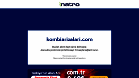 What Kombiarizalari.com website looked like in 2023 (1 year ago)