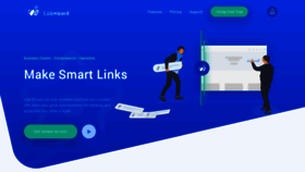 What Lnkw.co website looked like in 2020 (5 years ago)