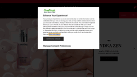What Lancome.co.uk website looked like in 2020 (4 years ago)