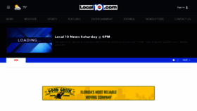 What Local10.com website looked like in 2022 (3 years ago)