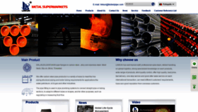 What Lksteelpipe.com website looked like in 2023 (2 years ago)