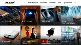 What Microtek.com website looked like in 2021 (3 years ago)
