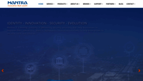 What Mantratec.com website looked like in 2021 (3 years ago)
