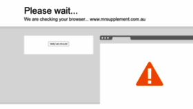 What Mrsupplement.com.au website looked like in 2022 (2 years ago)