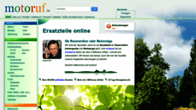 What Motoruf.de website looked like in 2022 (2 years ago)