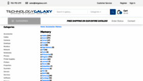 What Memorygalaxy.com website looked like in 2023 (1 year ago)