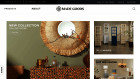 What Madegoods.com website looked like in 2024 (1 year ago)