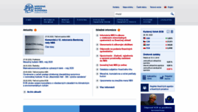 What Nbs.sk website looked like in 2020 (4 years ago)