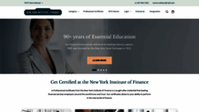 What Nyif.com website looked like in 2021 (4 years ago)