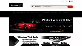 What Northerntint.com website looked like in 2021 (4 years ago)