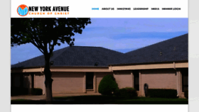 What Nyachurchofchrist.com website looked like in 2022 (2 years ago)