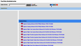 What Opendrivers.com website looked like in 2017 (7 years ago)