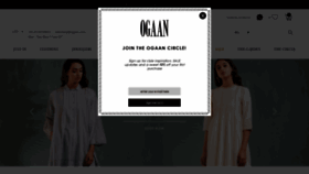 What Ogaan.com website looked like in 2020 (5 years ago)