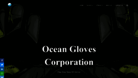 What Oceangloves.com website looked like in 2021 (3 years ago)
