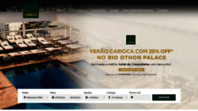 What Othon.com.br website looked like in 2024 (1 year ago)