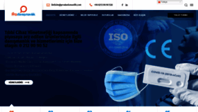 What Prodanismanlik.com website looked like in 2021 (3 years ago)