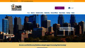 What Parronline.org website looked like in 2023 (2 years ago)
