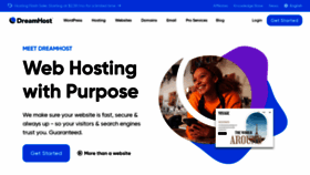 What Proxy.dreamhost.com website looked like in 2023 (2 years ago)
