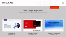 What Raytemplates.com website looked like in 2019 (5 years ago)