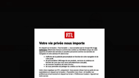 What Rtl.fr website looked like in 2021 (4 years ago)