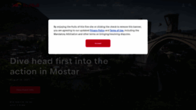 What Redbull.com website looked like in 2021 (3 years ago)