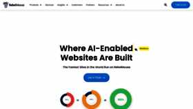 What Rebelmouse.com website looked like in 2023 (1 year ago)