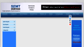 What Semtdunyasi.com website looked like in 2018 (7 years ago)