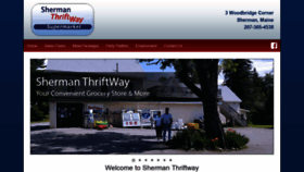 What Shermanthriftway.com website looked like in 2019 (5 years ago)