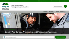 What Steephillequipment.com website looked like in 2019 (5 years ago)