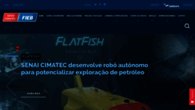 What Senaicimatec.com.br website looked like in 2020 (5 years ago)