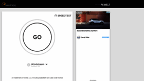 What Speedmeter.de website looked like in 2020 (4 years ago)