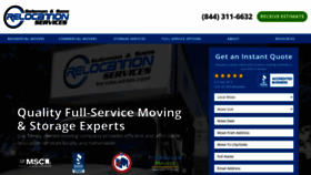What Ssrelocation.com website looked like in 2023 (1 year ago)