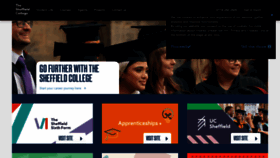 What Sheffcol.ac.uk website looked like in 2024 (1 year ago)