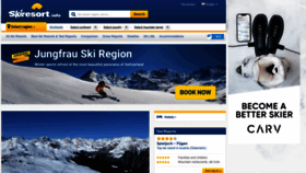 What Skiresort.info website looked like in 2024 (1 year ago)
