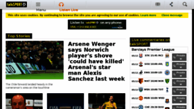 What Talksport.net website looked like in 2015 (9 years ago)