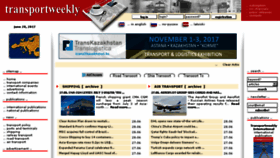 What Transportweekly.com website looked like in 2017 (7 years ago)