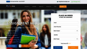 What Thetutorshelp.com website looked like in 2021 (4 years ago)