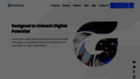 What Techgropse.com website looked like in 2022 (2 years ago)